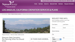 Los Angeles cremation services from Neptune Society Sherman Oaks